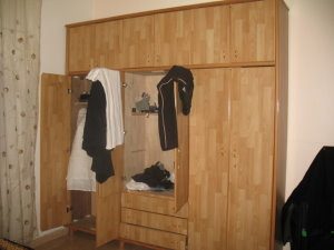 Double bedroom wardrobe