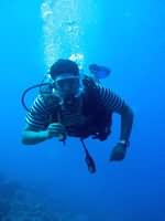 Diver in Aqaba