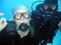 Underwater with Tariq