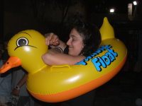 Girl with duck
