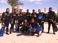 Group of divers