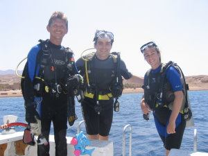 Everette diving