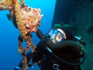 With frogfish
