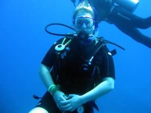 Underwater Bridesmaid
